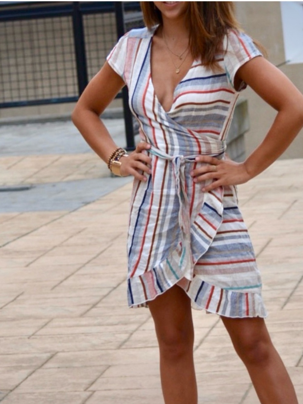 Free People wrap Dress